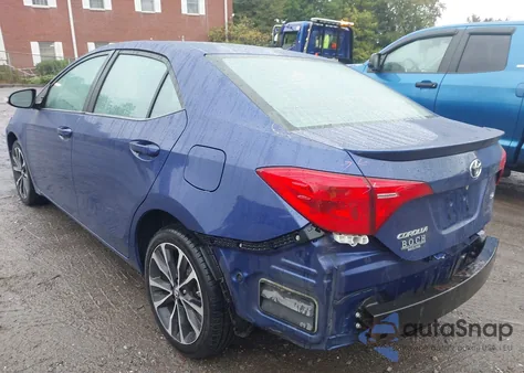 2019 Toyota Corolla Se from USA, damaged, VIN 2T1BURHE5KC140720